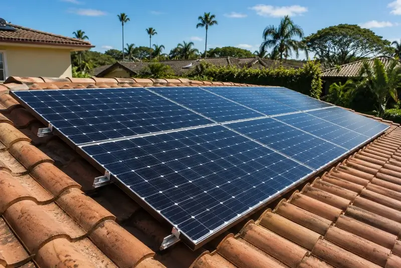 Installation de panneaux solaires à Échebrune